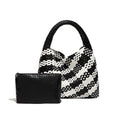 Handwoven Women's Bag Large Capacity Bag with Pouch Fashion Design One Shoulder Underarm bags for women bolsos para mujere