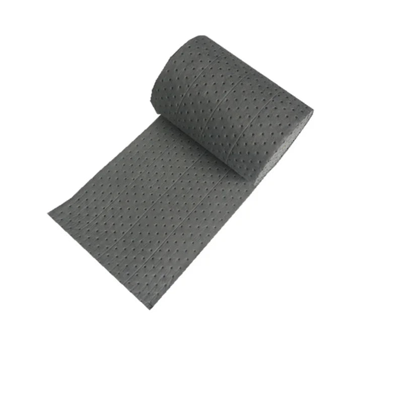 Oilspillpro Dimpled Tearable General Absorbent Mat Universal Absorbent Roll Oil Liquid Spill Gua-R0350