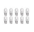 T10 W2.1X9.5D Car Meter Indicator Bulb12/30V3W Wedge Base Bulb