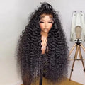 Wholesale Prices Pre Plucked Brazilian Human Hair HD Loose Deep Wave Curly 4x4 5x5 13x4 Full Front HD Glueless Lace Wigs