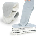 Soft PU Sports Insoles with Arch Support Comfortable Shock Absorption Non-slip Running Mesh Insoles Convenient for Everyday Use