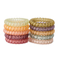 Women Girls Classical Plastic Elastic Telephone Cord Hair Ties for Women Girls