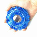 Stocked Ball Thorn Chew Teeth Cleaning Rubber Dog Toy