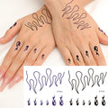 Wholesale Custom 3D Body Hand Temporary Tattoo Stickers Luxury Waterproof Face Leg Makeup Handmade Eco-Friendly Non-Toxic Easy