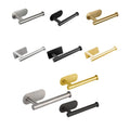 Stainless Steel Paper Towel Holder Punch-free Bathroom Toilet Paper Holder Wall-mounted Storage Hooks Storage Roll Holder