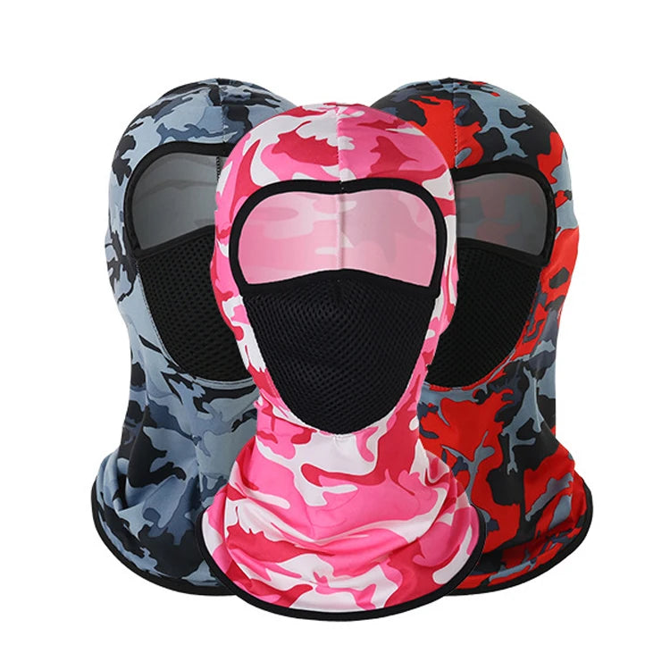 Fashion Designer Outdoor Sport Cycling Breathable Sunscreen Dustproof Spandex Balaclava Hood Unisex Adults Windproof Ski Mask