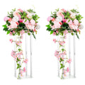 Professional Modern Lightweight Wedding Decoration Supplies Tall Clear Summer Garden Wedding Table Centerpiece Wedding Event