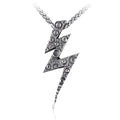 SS8-489P Wholesale Retro Men Stainless Steel Lightning Pendant  Necklace Personality Lightning Bolt Necklace