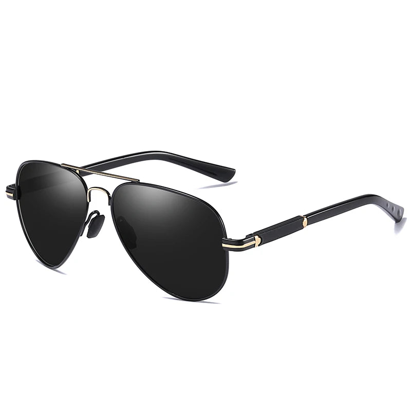New Style Photochromic Shades Polarized Metal Frame TAC Lens Men's Car Driving Sunglasses A1545