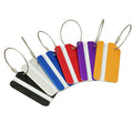 Wholesale Metal Travel Luggage Tag High Quality Promotional Bag Tag Blank Aluminum Alloy Baggage Tag