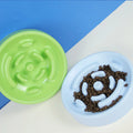 New Plastic Cat Dog Puzzle Toy Slow Feeder China Dropshipping Pet Product Private Label Pet Bowls Elevated Slow Feeder Dog Bowl