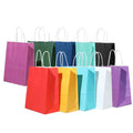 Shopping Paper Bag Customized Printed logo Luxury Clothing Shopping Bags Boutique Recyclable Gift Bag With Ribbon Rope