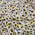1KG Wholesale Slime Sprinkles DIY Craft Cute Cartoon Sun With Glasses Polymer Clay Sprinkles Slices