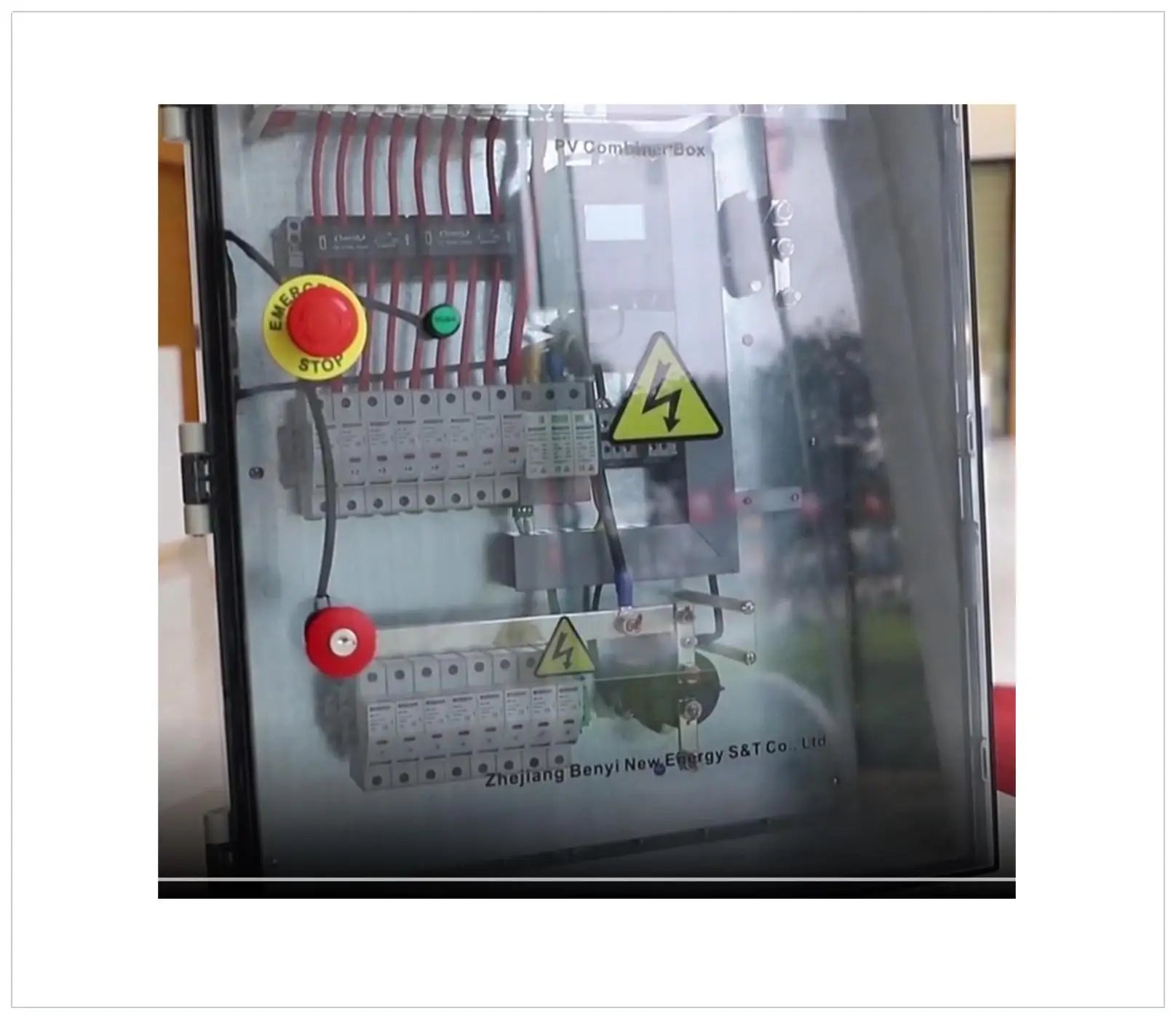 BENY Arc Fault Circuit Interruption (AFCI) Combiner Box Solar Panel DC Combiner Box