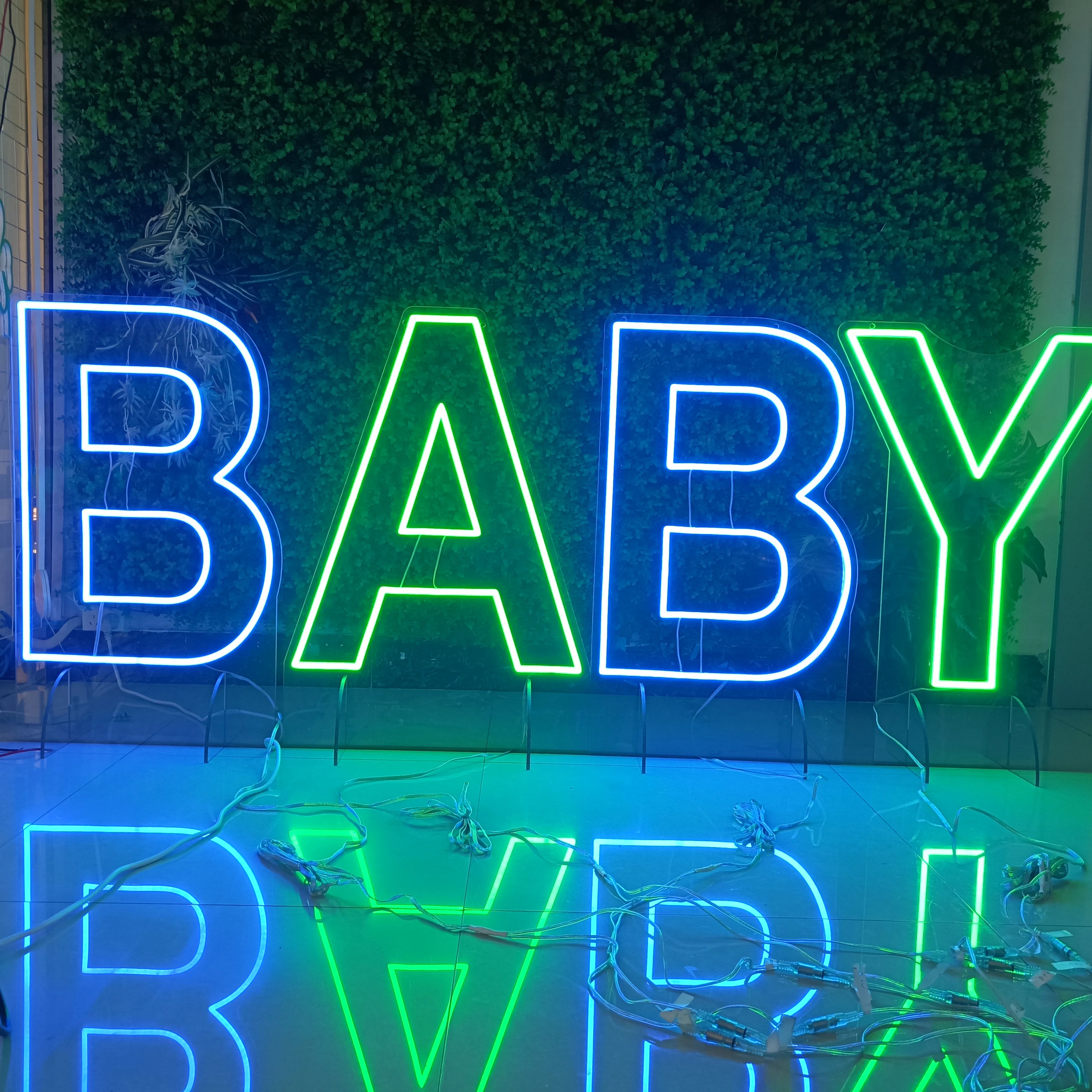 Winbo Wholesale 2FT 3FT 4FT 0-9 A-Z Custom Led Letter Light Number Light Free Design Large Light up Letters