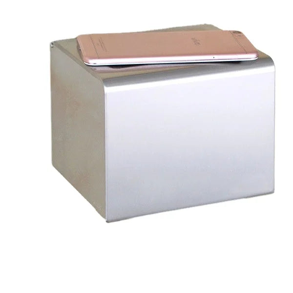 Modern Stainless Steel Wall Mounted Toilet Tissue Dispenser for Home Hotel Restaurant-WC Paper Holder and Bathroom Box