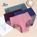 Factory Direct Sexy Women's Lace Cotton Period Underwear Soft and Comfortable Reusable Menstrual Panties for Women