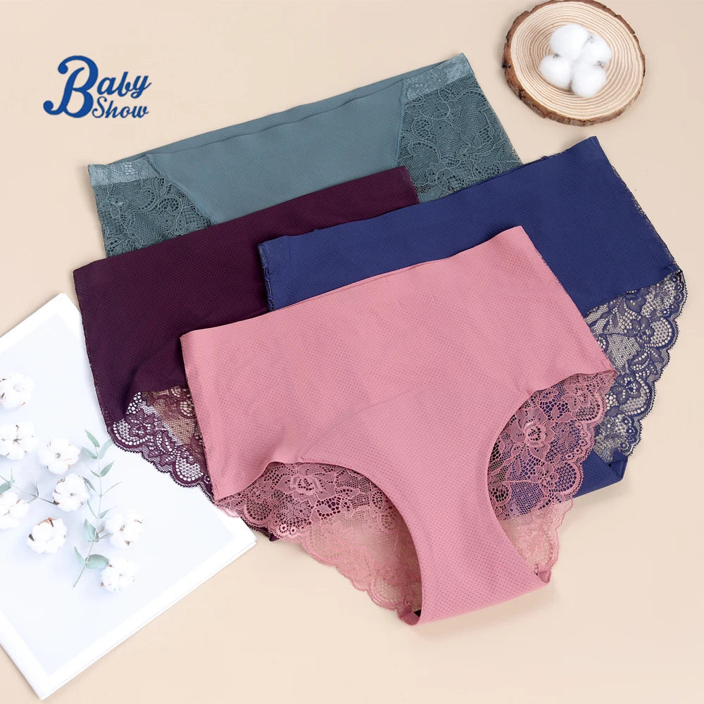 Factory Direct Sexy Women's Lace Cotton Period Underwear Soft and Comfortable Reusable Menstrual Panties for Women