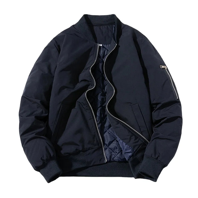 OEM Manufacturer Best Quality Custom Logo Solid Color Unisex Canvas Winter Vintage Front Zippered Quilted Streetwear Breathable