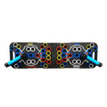 20 in 1 Multi-Purpose Home Gym Set Foldable ABS Push-Up Bar Rack and Push-Up Board with Resistance Bands