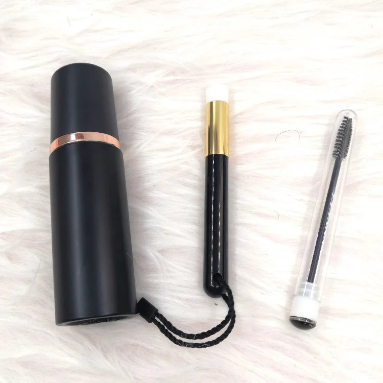Wholesale Private Label Eyelash Cleaning Foam 60ml Liquid Waterproof Vegan Lashes Shampoo Set with Brushes