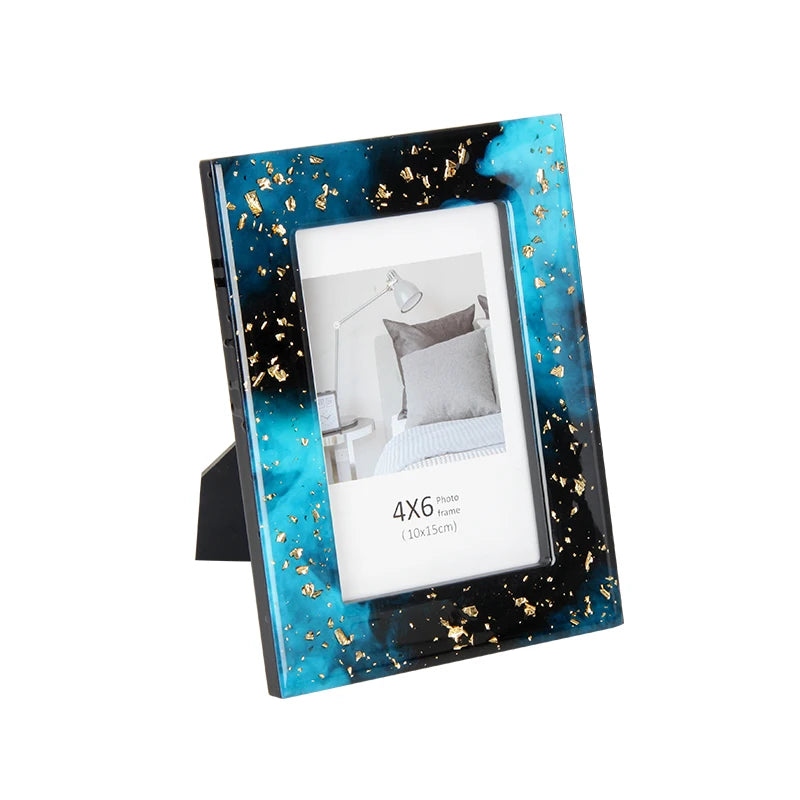 Top Wood Resin Photo Frame for Home Wall Decor Wholesale Manufacturer Bulk Supplies Handmade Polished Large Size Photo Frame