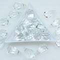 Wholesale Drop Shaped Stone Transparent Crystal Faceted Cut Beads for Jewelry Accessory