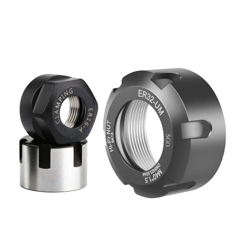 WEIX Er Nut ER20 / ER25 / ER32 Type CNC Lathe Spindle Milling Nut Stone Woodworking Milling Cutter Head for Asia Market
