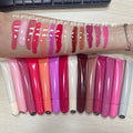 Custom Logo Glossy Liquid Lip Tint Oil Hydrating Glossy Vegan Makeup Lip Gloss Wholesale Lip Balm Treatment Plumper Gloss