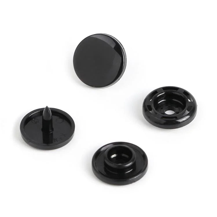 G&F RTS Bags Hats Clothes Four Parts Custom Color Logo Fastener Press Plastic Snap Button