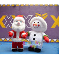 Best Selling CE 2m/2.6/3m Christmas Mascot Costumes Inflatable Santa Claus Snowman Walking Polar Bear for Holiday Cartoons