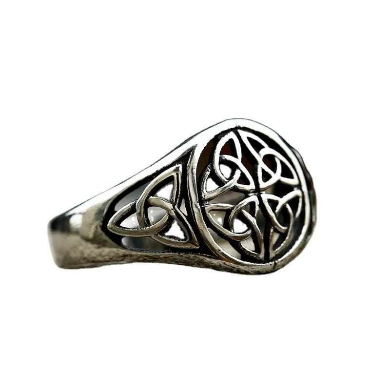 SS8-945R Steel Soldier 2022 Personality Wholesale Trade Jewelry Ladies Fashion Stainless Steel Hollow Ring
