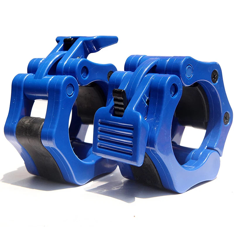 1 Pair 50mm Barbell Collar Lock Clips Durable Dumbbell Buckle Weightlifting Clips Buckle