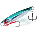 Fast Sinking Jigging Bait 17g - 60g Metal Fishing Jigs Laser Skin Metal Jigging Lure
