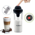 Wholesale Electric Milk Whisk Household Handheld Mini Mixer Milk Frother Egg Mixer With Glass Cup