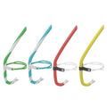 GD Adult Silicone Snorkel with PVC Breathing Tube for Training and Diving