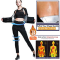 Custom Silver Coated Women Adjustable Sweat Suit Body Shaper Slim Sweat Suit Lose Weight Polymer Sauna Sweat Shaper Set