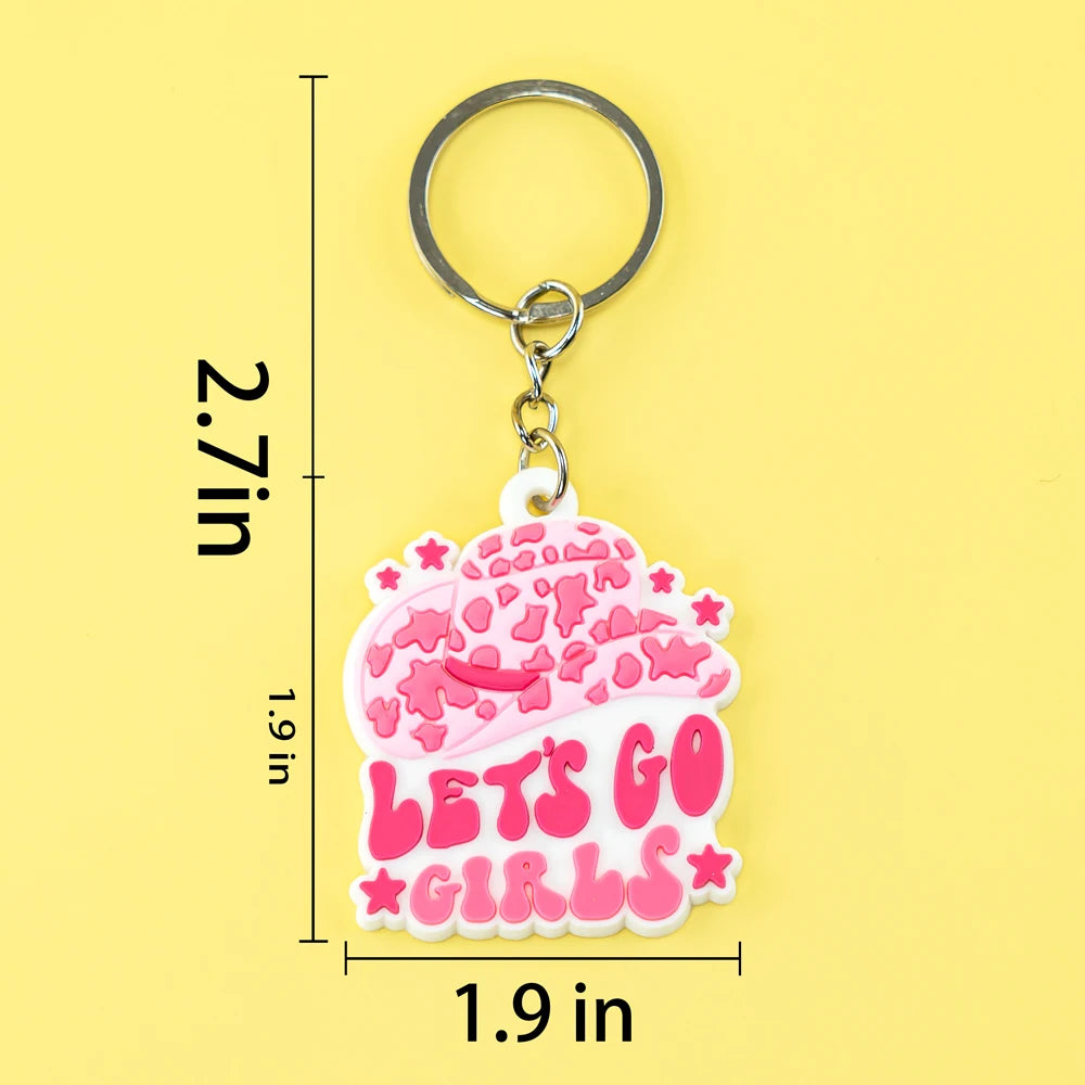 Custom Soft PVC Mother's Day Keychain Soft Rubber Heart Design Personalized Keyring for Mom Gift and Fashion Accessories