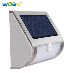 2020 Outdoor Solar Security 30 Led Waterproof Motion Sensor Super Bright Wall Lights for Front Door Back Yard Gara