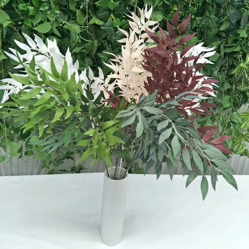 Simulated Plant Willow Foliage Hanging Decorations Longer Branch Artificial Willow Leaf Branches