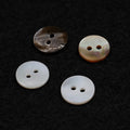 Best Seller Opp Bag Customized Garment Accessories Real Shell Buttons Engrave Round Shirt Button Natural Shell Button for Coats