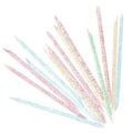 Wholesale 100pcs Crystal Nail Sticks Plastic Cuticle Pusher Cuticle Removal Manicure Pedicure Tools