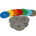 Grinding Polishing Pads Abrasive Polishing Pad Polishing Buffing Pads Diamond Granite Marble Stone Dry Nano 4 Inch Free 3 Years