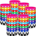 Colorful Silicone Puppy Wristband with Dog Paw Print Creative Dog Themed Rubber Bracelet for Pet Event Party Supplies