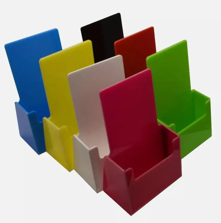 Factory Custom Color Acrylic Brochure Display Counter Acrylic Brouch Holder