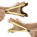 Creative Wooden Hunting Slingshot Traditional Adult Outdoor Shooting Toy Catapult 150x92mm 71g