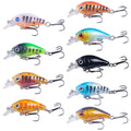 Hengjia Saltwater Fishing Lures Cranks Bait Small Hard Plastic Swim Crank Bait