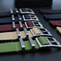 Wholesale Two Pieces Woven Braided Pure Colorful Twill Fabric Nylon Watch Straps Suitable for Different Watch 18mm 20mm 22mm