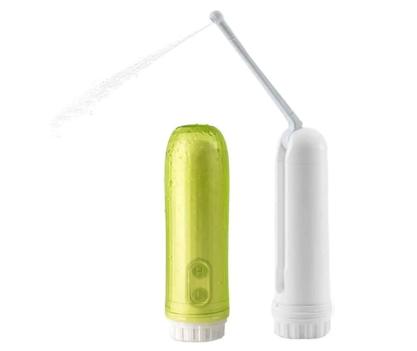 Portable Travel Electric Bidet Sprayer Handheld Personal 180 Degree Adjustable Nozzle Bathroom Use Modern Design Easy Plastic