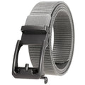 Men's Canvas Belts 7 Color Automatic Buckle Belts Without Ratchet Fabric Belt Polyester Outdoor Leisure Wholesale LQbelt Factory